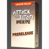 Uvs Games -  Universus Ccg: Attack On Titan: Apocalypse Prerelease Event Kit (16Ct Case)