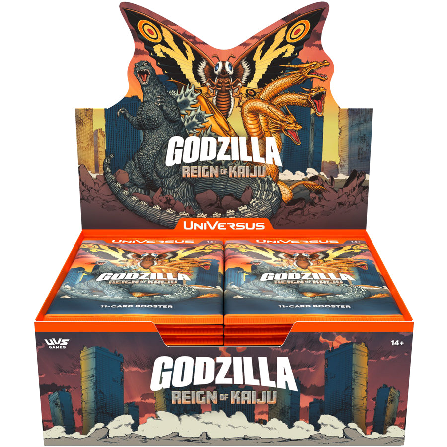 Uvs Games -  Universus Ccg: Godzilla: Reign Of Kaiju: Booster Display (24Ct)