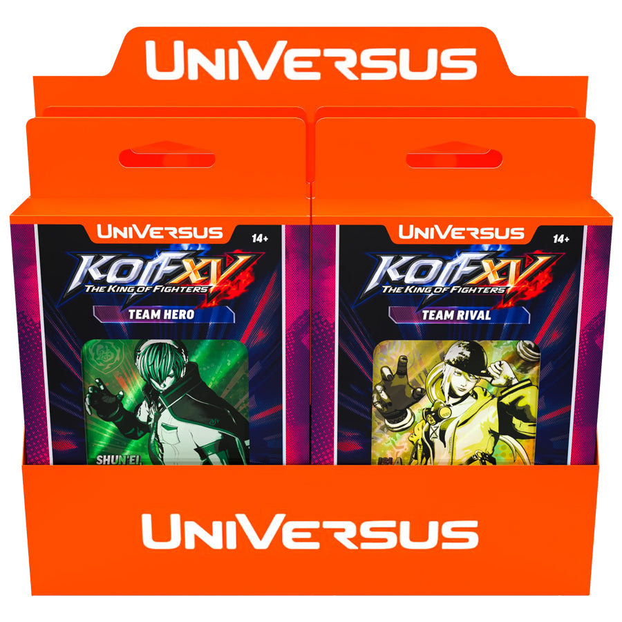 Uvs Games -  Universus Ccg: Challenger Series: The King Of Fighters Xv (4Ct Display)