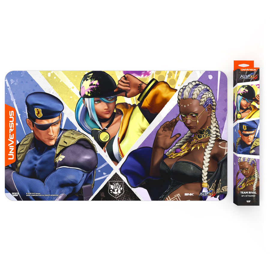 Uvs Games -  Universus Ccg: Challenger Series: The King Of Fighters Xv: Team Rival Playmat