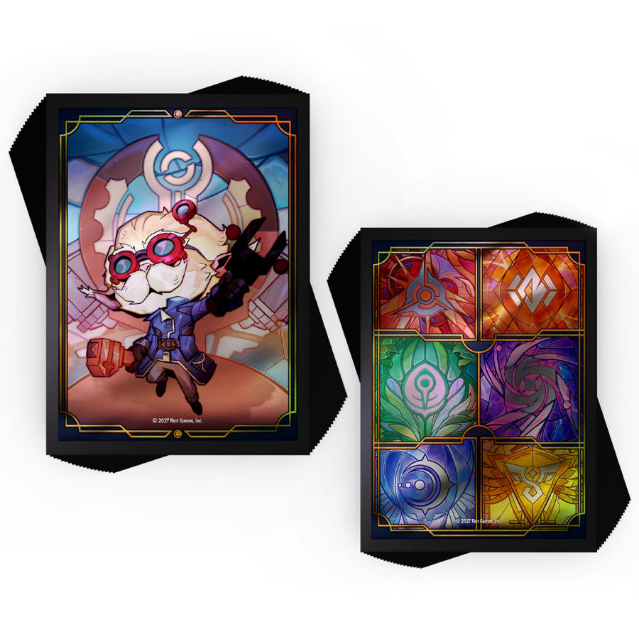 Uvs Games -  Riftbound Tcg: League Of Legends: Set 6 Legacy: Champion Sleeves: Heimerdinger Pre-Order