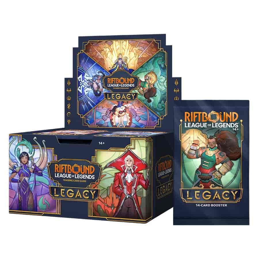 Uvs Games -  Riftbound Tcg: League Of Legends: Set 6 Legacy: Booster (24Ct Display) Pre-Order