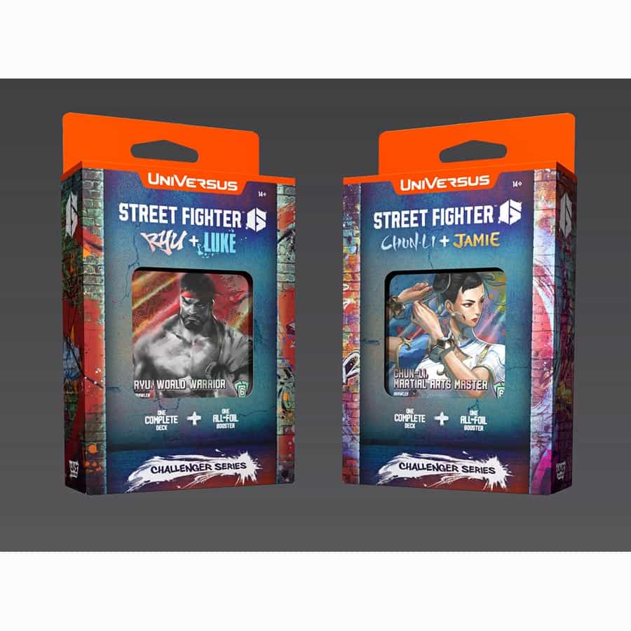 Uvs Games -  Universus Ccg: Challenger Series: Street Fighter 6 (4Ct Display Assortment)