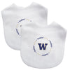 Washington Huskies Baby Bib 2 Pack - Masterpieces Puzzle Company