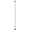 WISCONSIN ENGRAVED BILLIARD CUE WHITE / RED - UWIBCE101-JR