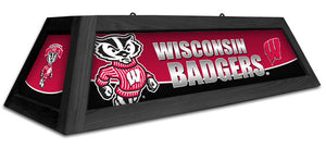 WISCONSIN 42'' SPIRIT GAME TABLE LAMP - STOCK RED - UWIBSL421