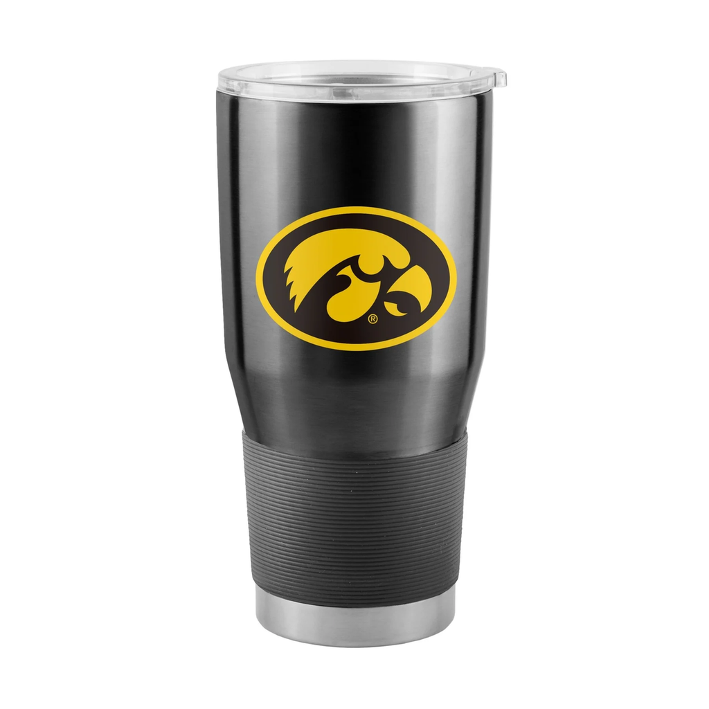 Iowa Hawkeyes Travel Tumbler 30oz Stainless Steel - Logo Brands