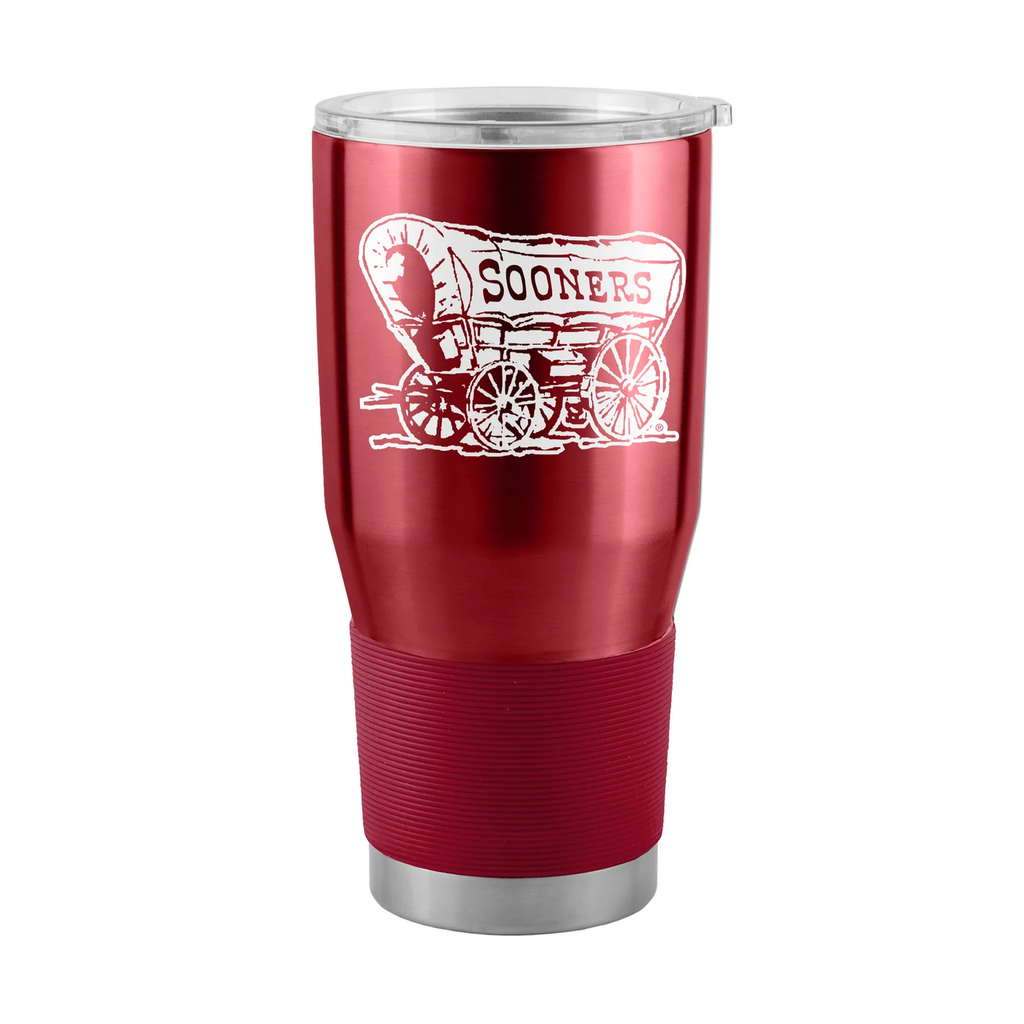 Oklahoma Sooners Travel Tumbler 30oz Stainless Steel - Logo Brands