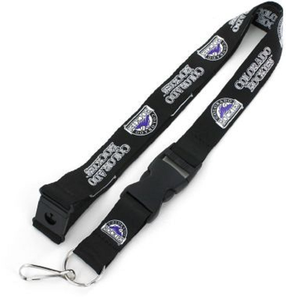 Colorado Rockies Lanyard Black - Aminco