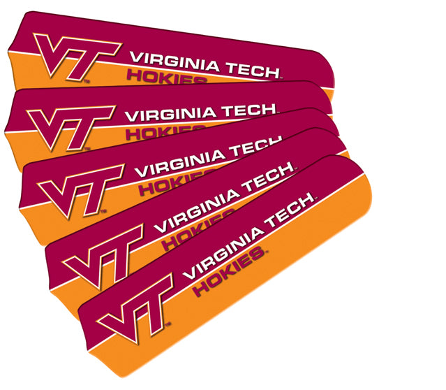 VIRGINIA TECH FAN BLADE SET MAROON/ORANGE - VATFBL100-42