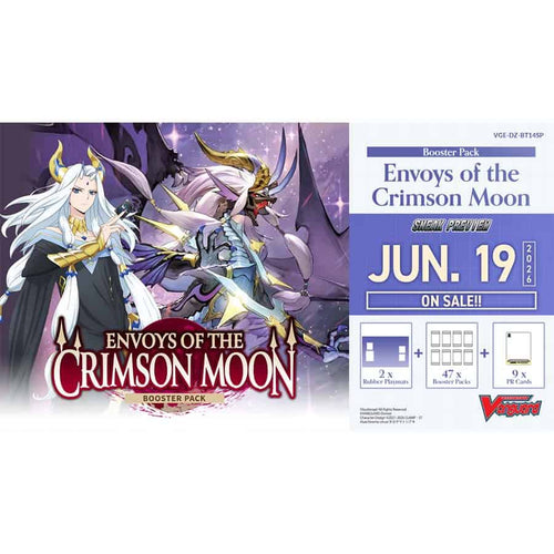 Bushiroad Se-Asia Pte Ltd -  Cardfight!! Vanguard Divinez: Sneak Preview Kit: Bt14 Envoys Of The Crimson Moon Pre-Order