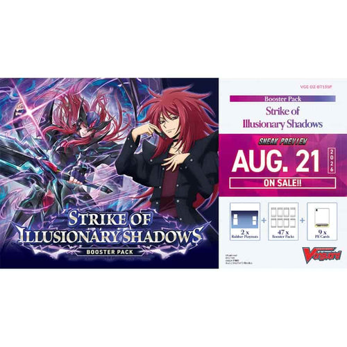 Bushiroad Se-Asia Pte Ltd -  Cardfight!! Vanguard Divinez: Sneak Preview Kit: Bt15 Illusionary Shadows Pre-Order