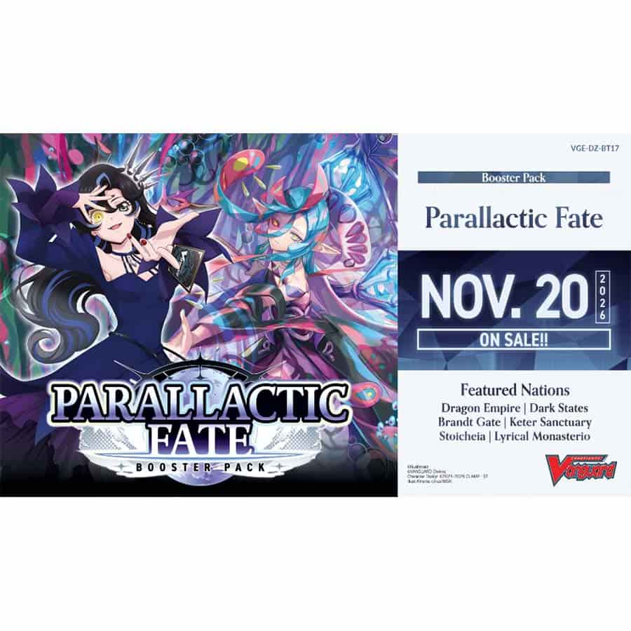 Bushiroad Se-Asia Pte Ltd -  Cardfight!! Vanguard Divinez: Booster: Bt17 Parallactic Fate (16Ct) Pre-Order
