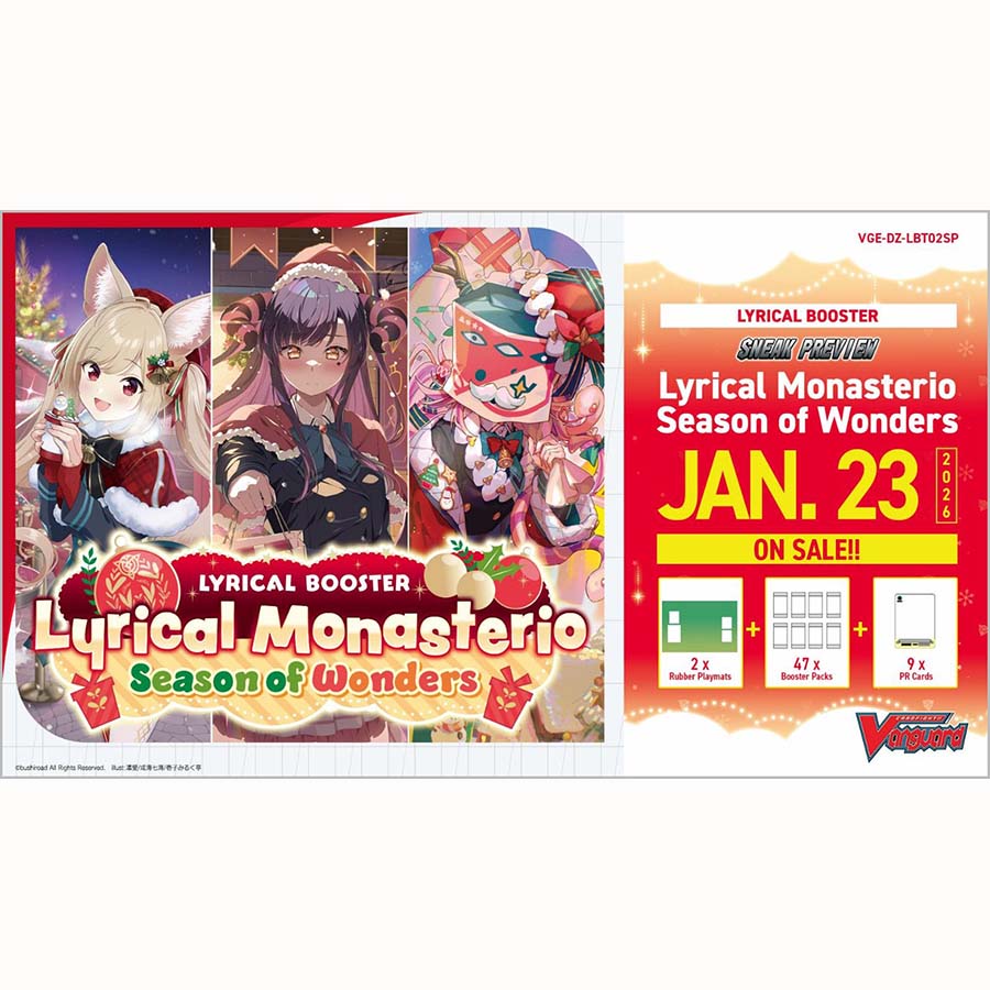 Bushiroad Se-Asia Pte Ltd -  Cardfight!! Vanguard Divinez: Sneak Preview Kit: Lbt2 Lyrical Monasterio: Season Of Wonders Sparkling Stars!