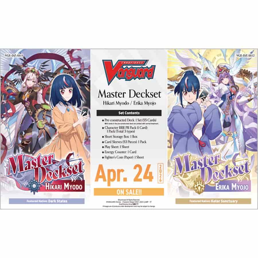 Bushiroad Se-Asia Pte Ltd -  Cardfight!! Vanguard Divinez: Special Series: 12 Master Deckset: Erika Myojo