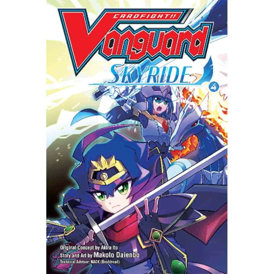 Bushiroad Se-Asia Pte Ltd -  Cardfight!! Vanguard Skyride Manga Volume 4 (English) Pre-Order