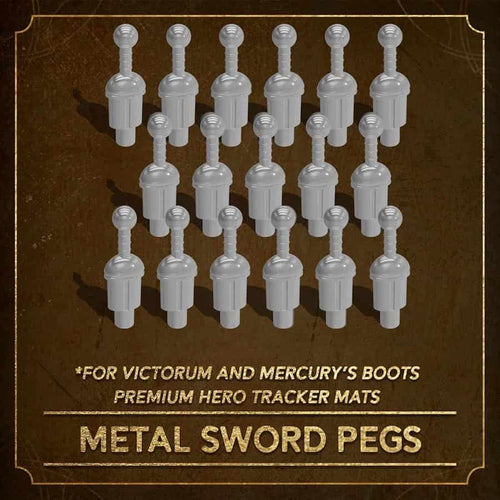 Chip Theory Games -  Hoplomachus: Hero Tracker Metal Sword Pegs