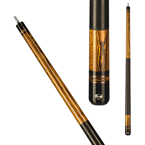 Viking VIK50 Bocote w/ Gold Pearl Rings Pool Cue - 18oz Pool Cues
