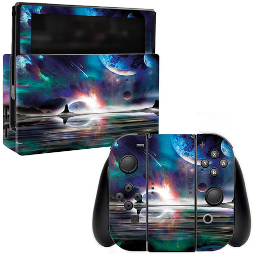 MightySkins NISWI-Space Horizon Skin for Nintendo Switch  Space Horizon