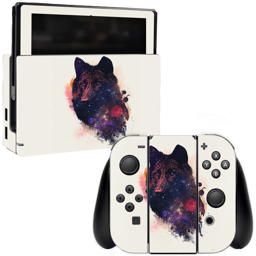 MightySkins NISWI-Universal Wolf Skin for Nintendo Switch  Universal Wolf