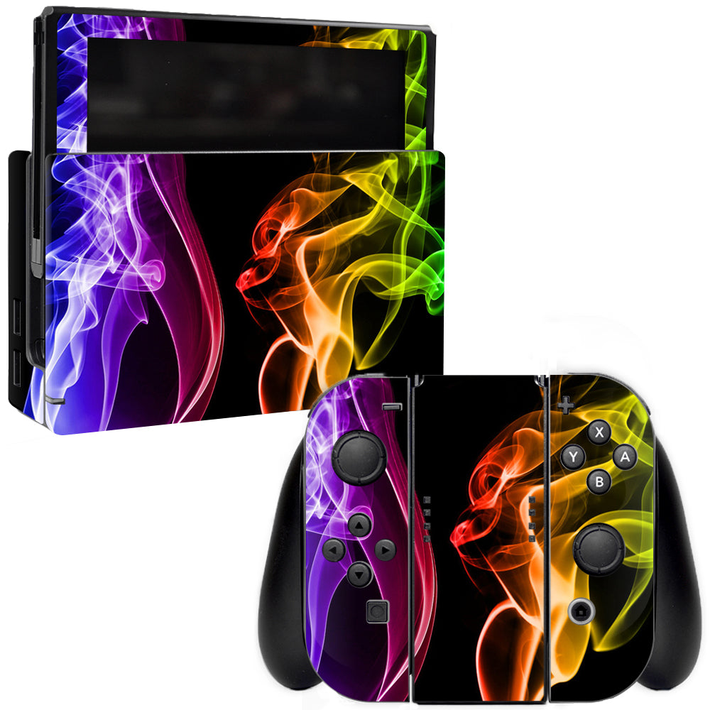 MightySkins NISWI-Bright Smoke Skin for Nintendo Switch  Bright Smoke