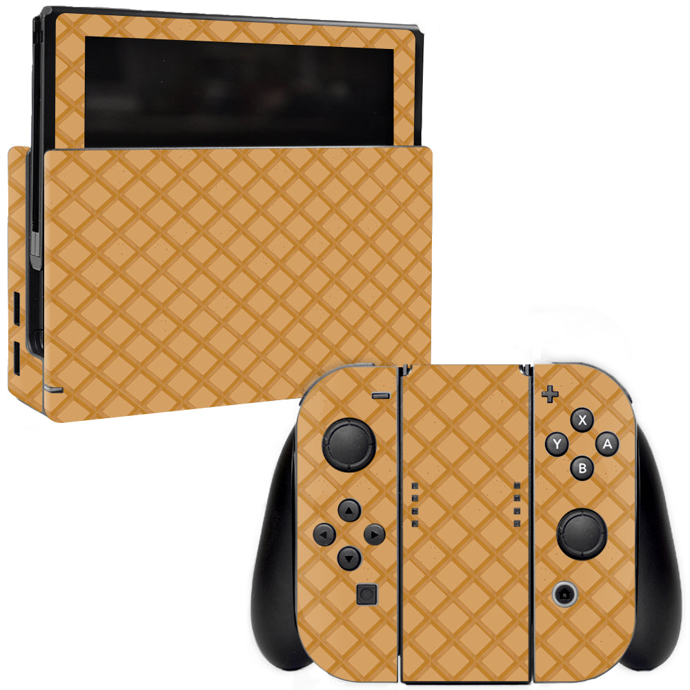 MightySkins NISWI-Waffle Sole Skin for Nintendo Switch  Waffle Sole