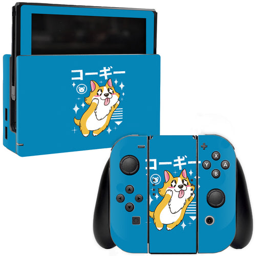 MightySkins NISWI-Corgi Kawaii Skin for Nintendo Switch  Corgi Kawaii