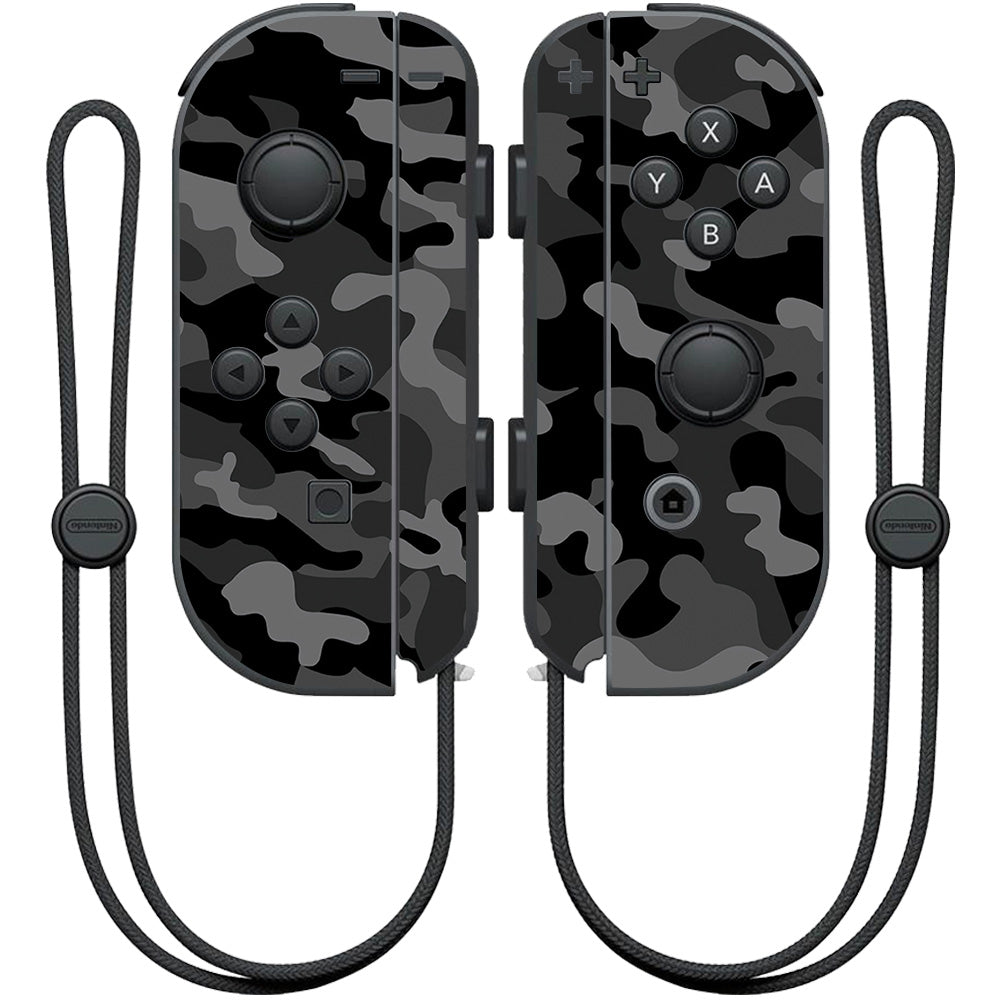 MightySkins NIJOYCO-Black Camo Skin for Nintendo Joy-Con Controller  Black Camo