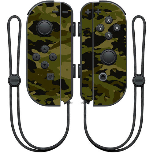 MightySkins NIJOYCO-Green Camouflage Skin for Nintendo Joy-Con Controller  Green Camouflage