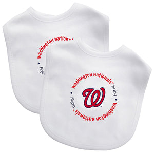 Washington Nationals Baby Bib 2 Pack - Masterpieces Puzzle Company