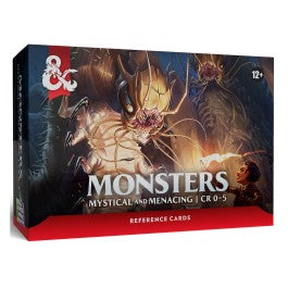 Wizards Of The Coast - Dungeons & Dragons: Reference Cards Monsters: Mystical And Menacing D&D Pre-Order
