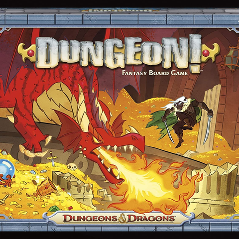 Dungeons & Dragons: Dungeon! Fantasy Board Game