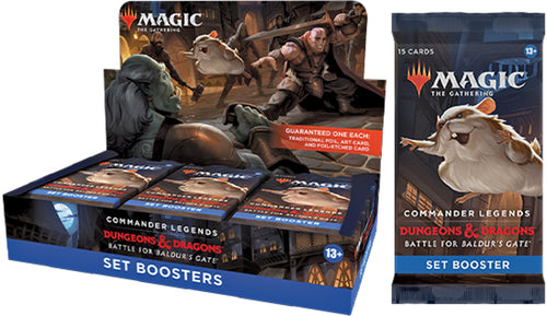 Wizards Of The Coast - Magic: The Gathering - Commander Legends Baldurs Gate Set Booster
