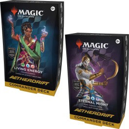 Wizards Of The Coast - Magic: The Gathering - Aetherdrift Commander Decks 4Ct