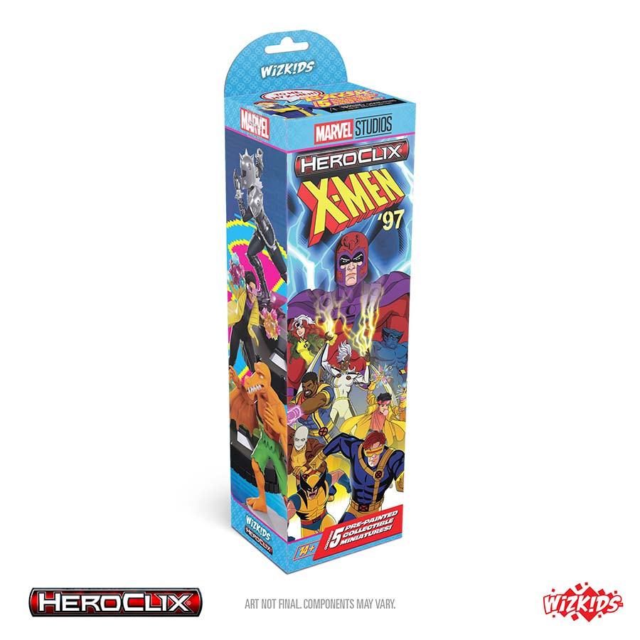 Wizkids -  Marvel Heroclix: X-Men '97 Booster Brick (12Ct)