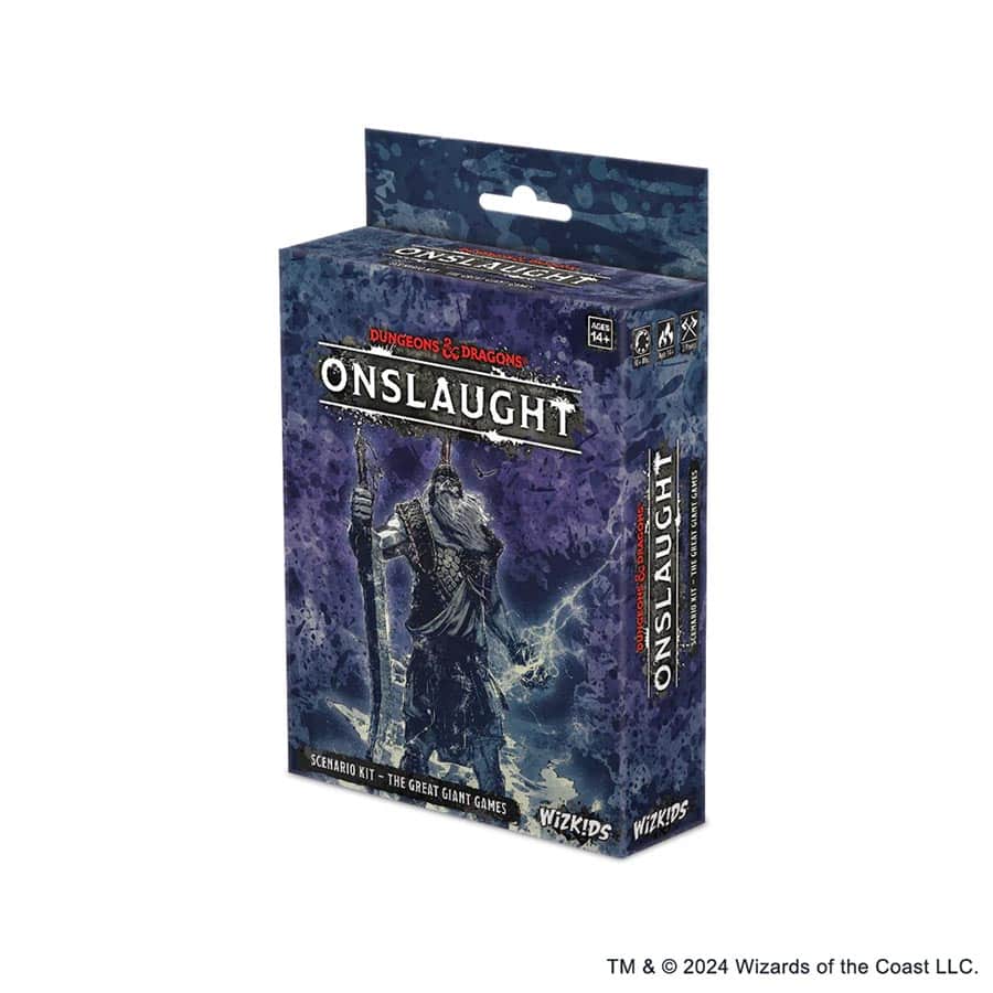 Wizkids -  Dungeons And Dragons Onslaught: The Great Giant Games Scenario Kit