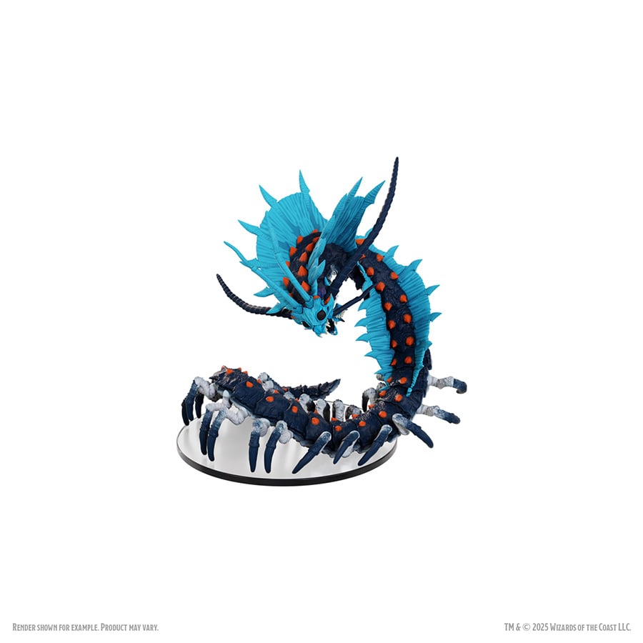 Wizkids -  Dungeons And Dragons: Icons Of The Realms: Remorhaz Boxed Miniature
