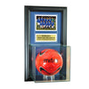 Wall Mounted Soccer Case with 5x7 and Engraving Plate for Individual Award