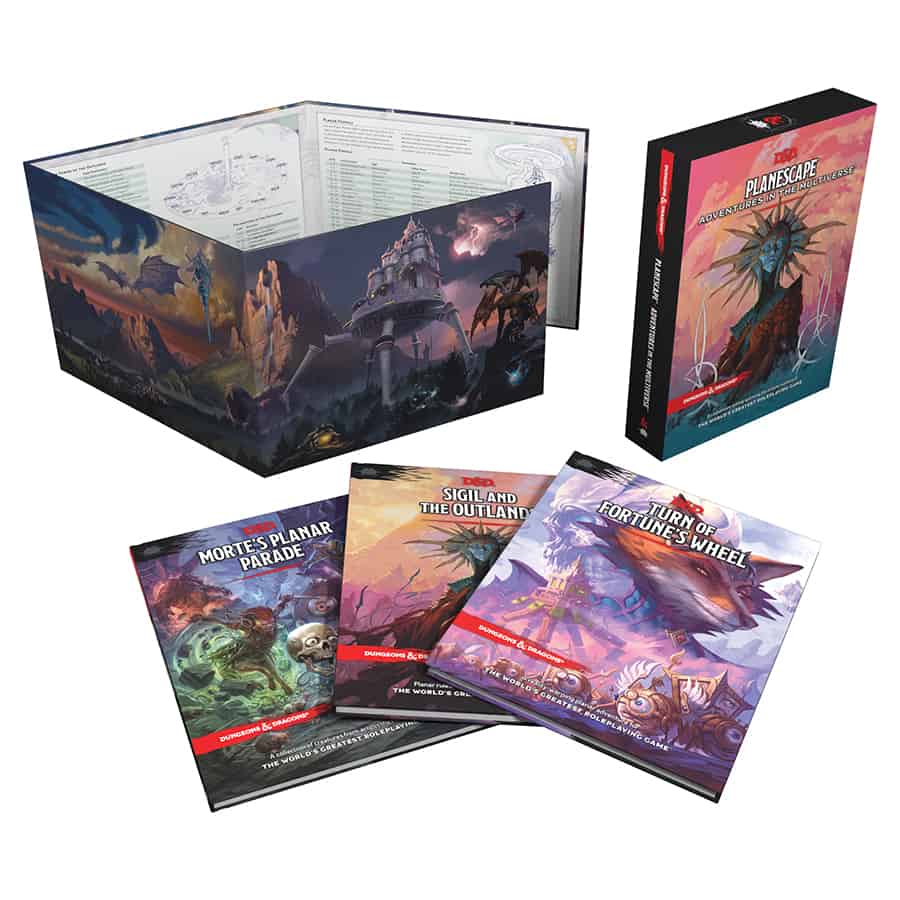 Wizards Of The Coast -  Dungeons And Dragons (5E): Planescape: Adventures In The Multiverse (Standard Cover)