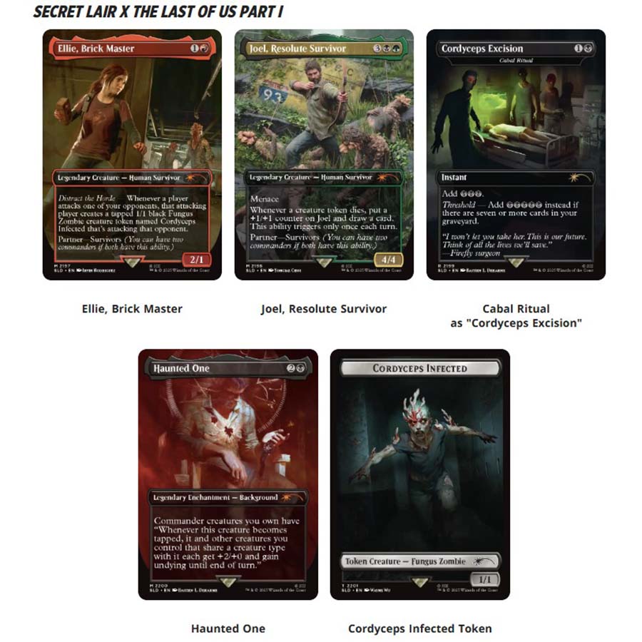 Wizards Of The Coast -  Magic The Gathering: Sld Secret Lair Drop: The Last Of Us Part One: Chasing Hope (Nonfoil)