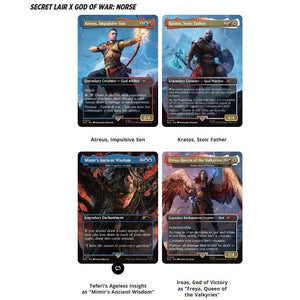 Wizards Of The Coast -  Magic The Gathering: Sld Secret Lair Drop: God Of War: Norse (Nonfoil)