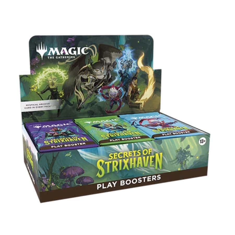 Wizards Of The Coast -  Magic The Gathering: Sos Secrets Of Strixhaven Play Booster (30Ct)