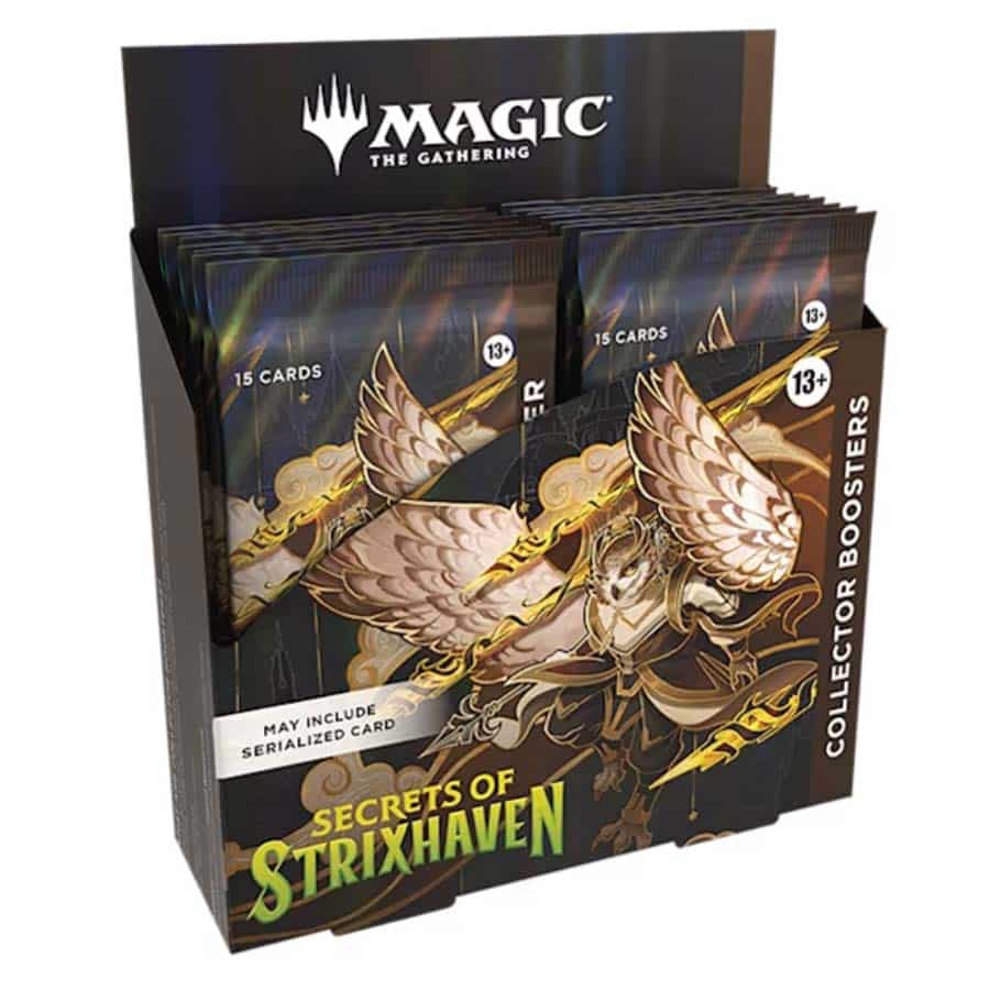 Wizards Of The Coast -  Magic The Gathering: Sos Secrets Of Strixhaven Collector Booster (12Ct)
