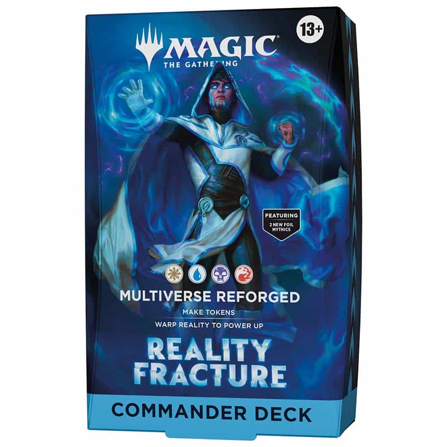Wizards Of The Coast -  Magic The Gathering: Fra Reality Fracture Commander Decks (4Ct) Pre-Order