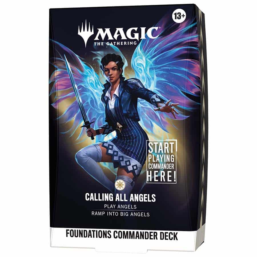 Wizards Of The Coast -  Magic The Gathering: Fdn Foundations Commander Deck (5Ct) Pre-Order