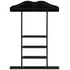 WALL CUE RACK - BLACK