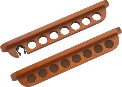 Action WR7WC 7 cue with/clip for bridge - Honey Wall Racks