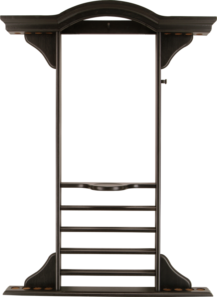 Action WR8 8 cue Crown Wall Rack - Midnight Wall Racks