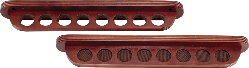 Action WR8R 8 cue Roman Wall Rack - Chocolate Wall Racks