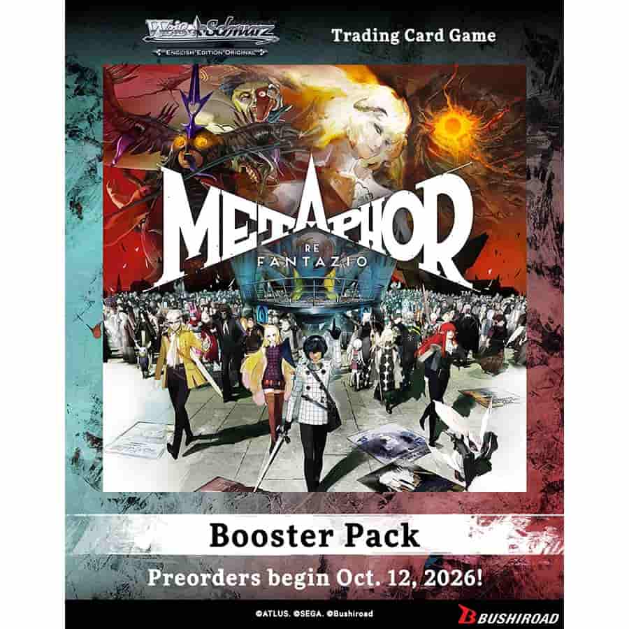 Bushiroad Se-Asia Pte Ltd -  Weiss Schwarz: Booster: Metaphor: Refantazio (10Ct) Pre-Order